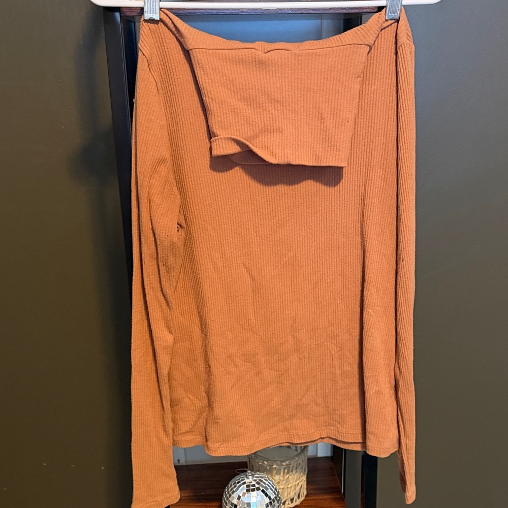 Old Navy Women's Cowl Neck Sweater - Rust